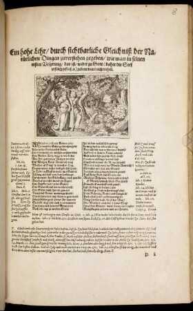 Ein hohe Lehr/ durch sichtbarliche Gleichniß der Natürlichen Dingen zuverstehen gegeben/ wie man in seinen ersten Ursprung/ das ist/ wider zu Gott (daher die Seel erstlich geflossen) zukommen trachten soll