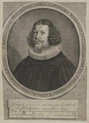 Bildnis des Philippus Ernricus Widerus