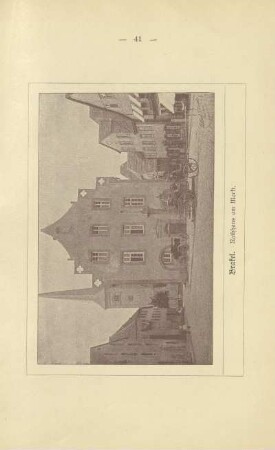 Brakel. Rathhaus am Markt