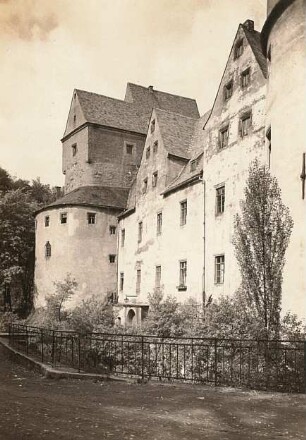 Erzgebirge. Hartenstein-Stein. Burg Stein