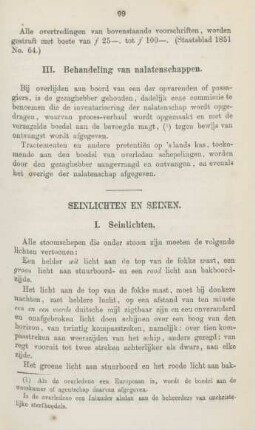 Seinlichten en seinen