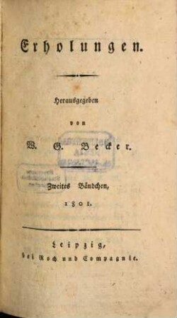 Erholungen. 1801, H. 2