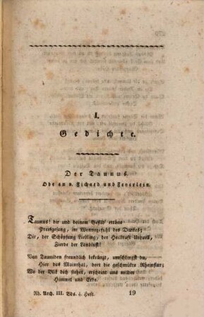 Rheinisches Archiv für Geschichte und Litteratur, 3. 1810, 4 = Heft 12 des Jahrgangs 1810 (Dez.)