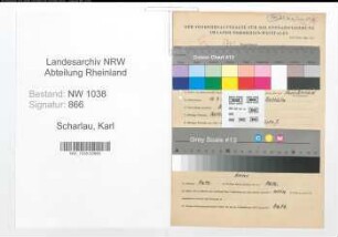 Entnazifizierung Karl Scharlau , geb. 10.09.1903 (Gastwirt)