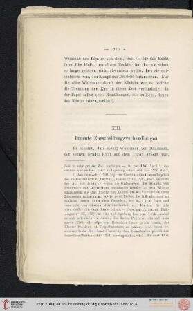 XIII. Erneute Ehescheidungsverhandlungen