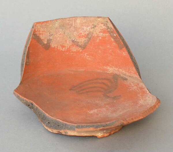 Fragment of a clay bowl