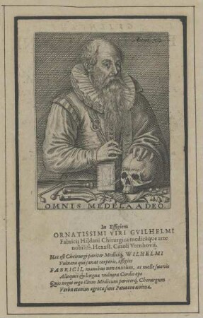 Bildnis des Gvilhelmus Fabricius Hildanus