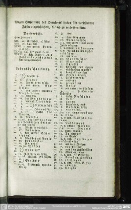 Wegen Entfernung des Druckorts haben sich verschiedene Fehler eingeschlichen, die ich zu verbessern bitte