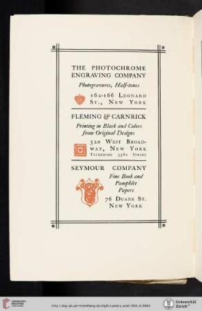 Fleming Carnick [Printing in Black and Color]