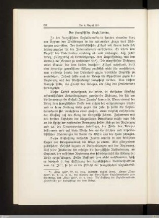 Der französische Sozialismus