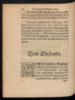 Vom Ehestande.