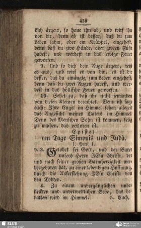 [Am Tage Simonis und Judae]