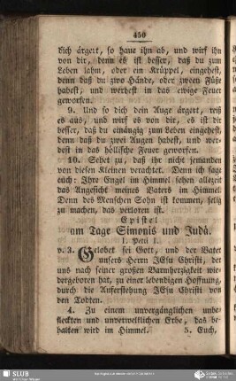 [Am Tage Simonis und Judae]