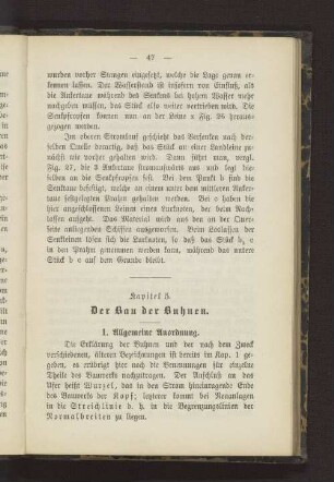 Kapitel 5. Der Bau der Buhnen.