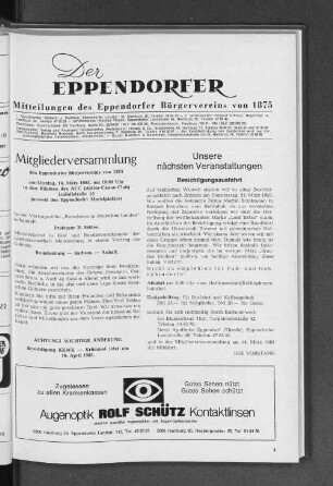 Unsere nächsten Veranstaltungen