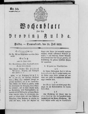 Nr. 30, Ausgabe vom 28. Juli 1832