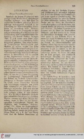 Literatur / [Notizen] / Kunstmarkt