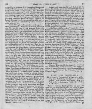Bergmann, F.: Anleitung zum Referiren, vorzüglich in Gerichtssachen. Göttingen: Vandenhoeck & Ruprecht 1830