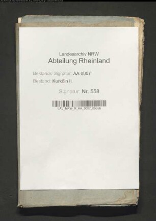 Instruktionen, Verordnungen und Befehle betr. die kurfürstlichen Edelknaben