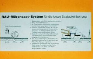 RAU-Rübensaat-System für die ideale Saatguteinbettung