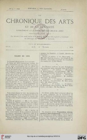 Nr. 14 (1er avril)