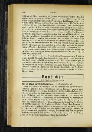 Aus den Thesen zur Reichsschulkonferenz