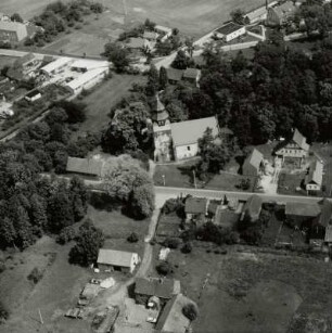 Ortsteil Hornow. Zentrum mit Dorfkirche