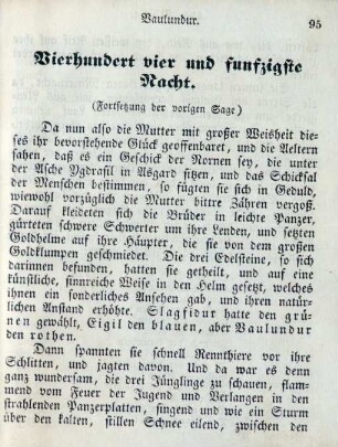 Vierhundert vier und funfzigste Nacht