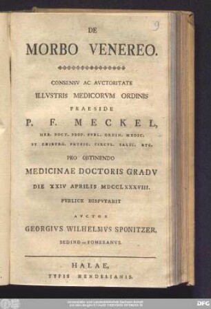 De Morbo Venereo