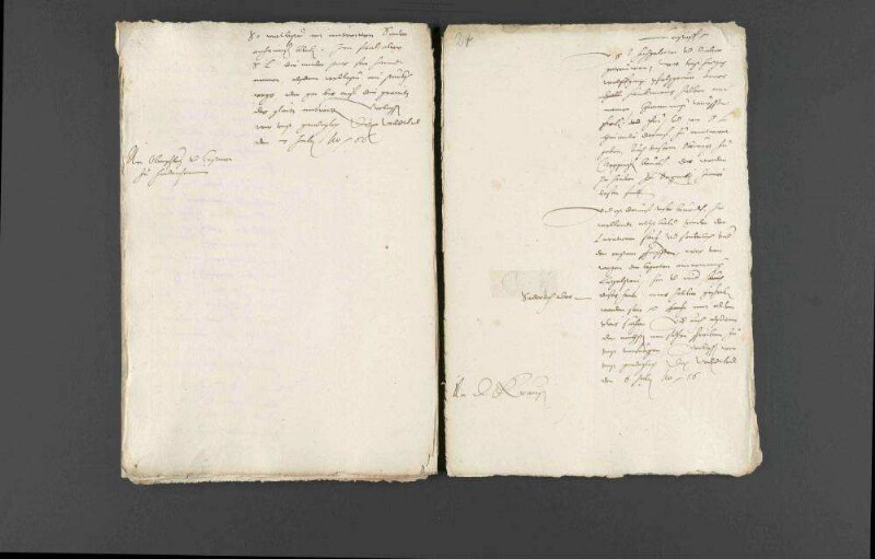 Anweisungen Herzog Christophs von Württemberg an den Obervogt zu Göppingen und den Kastner zu Heidenheim bezüglich eines Aufenthalts des Pfalzgrafen Wolfgang im Göppinger Schloss sowie in Heidenheim.