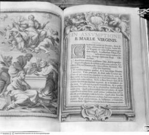 Missale Romanum di Alessandro VII 1662, Dekoration zu "In Assumptione B. Mariae Verginis" (S.487)