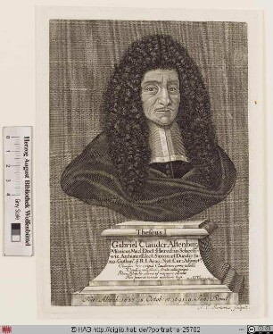 Bildnis Gabriel Clauder