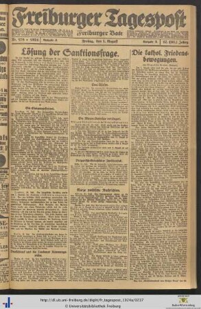 Nr. 178-201 (August 1924)