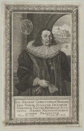Bildnis des Georg Christoph Behaim