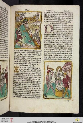 Das xxiii. capitel wye er fur die bat die in kreuzigeten.