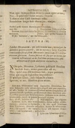 301-311, Satyra VI.