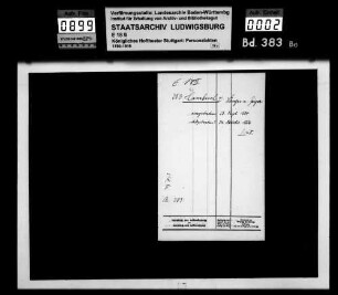 Hambuch, NN.; Sänger und Geiger; ausgesch.: 1824