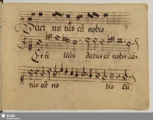 Anonymus: Puer natus est nobis