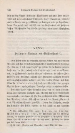594-605 Hettinger's Apologie des Christenthums