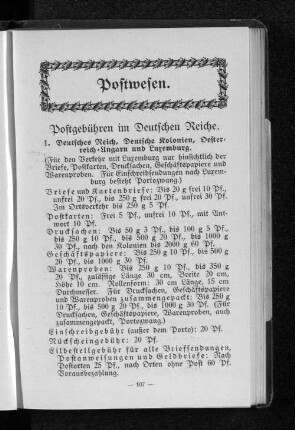 Postwesen-