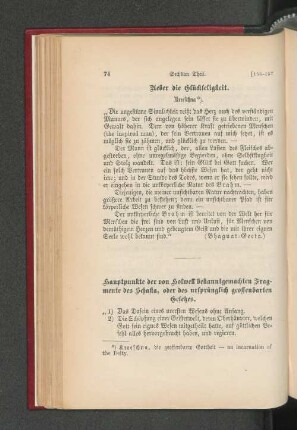 Ueber die Glückseligkeit.