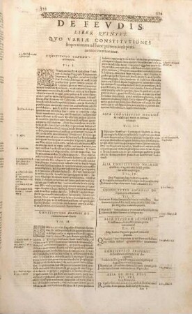 De Fevdis. LIber Qvntvs.
