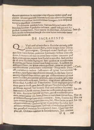 De Sacramento ordinis.