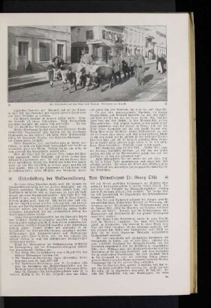 Sicherstellung der Volksernährung.