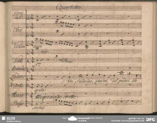 Quartetto: "Un fulmine parmi del padre la voce"