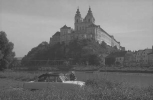 Melk: Stift, mit Pinguin [Auto] im Schilf