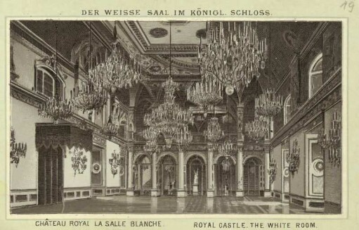 Kaiser Wilhelm Palais. Le palais de l'emoereur Guillaume. The palace of emporer William