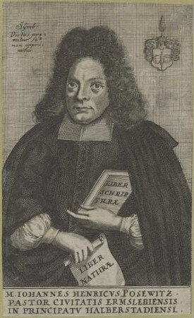 Bildnis des Iohannes Henricvs Posewitz