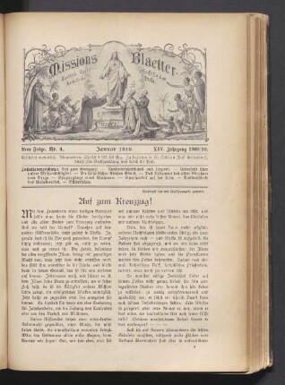 Nr. 4. Januar 1910