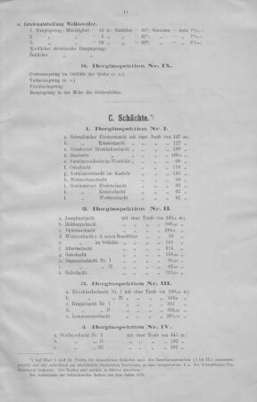 9. Berginspektion Nr. IX.
